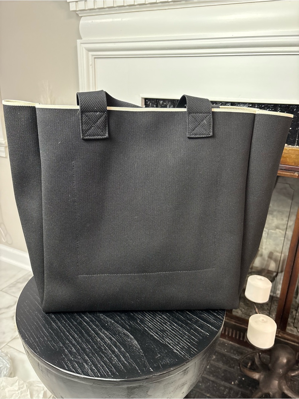 AllSaints Black Tote with Logo - Picture 5 of 7